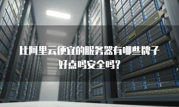 比阿里云便宜的服务器有哪些牌子好点吗安全吗?
