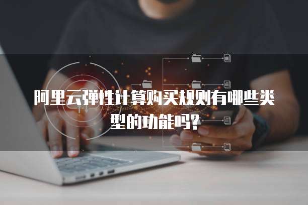 阿里云弹性计算购买规则有哪些类型的功能吗?
