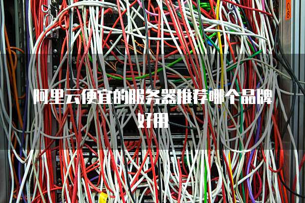 阿里云便宜的服务器推荐哪个品牌好用