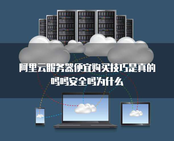 阿里云服务器便宜购买技巧是真的吗吗安全吗为什么