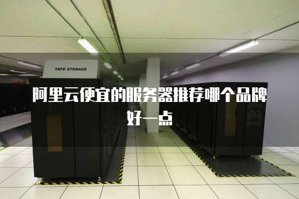 阿里云便宜的服务器推荐哪个品牌好一点