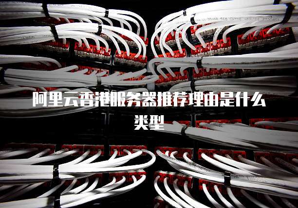 阿里云香港服务器推荐理由是什么类型