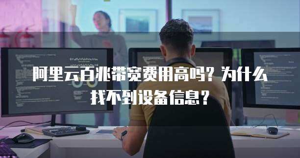 阿里云百兆带宽费用高吗?为什么找不到设备信息?
