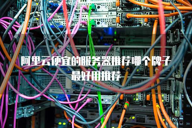 阿里云便宜的服务器推荐哪个牌子最好用推荐