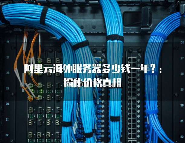 阿里云海外服务器多少钱一年?:揭秘价格真相