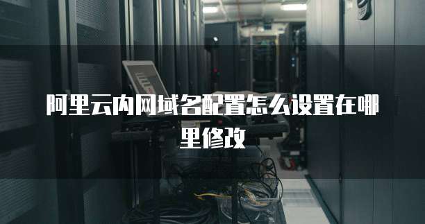 阿里云内网域名配置怎么设置在哪里修改