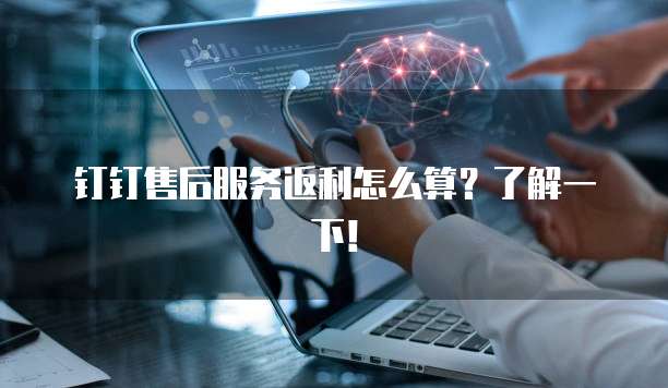 钉钉售后服务返利怎么算?了解一下!