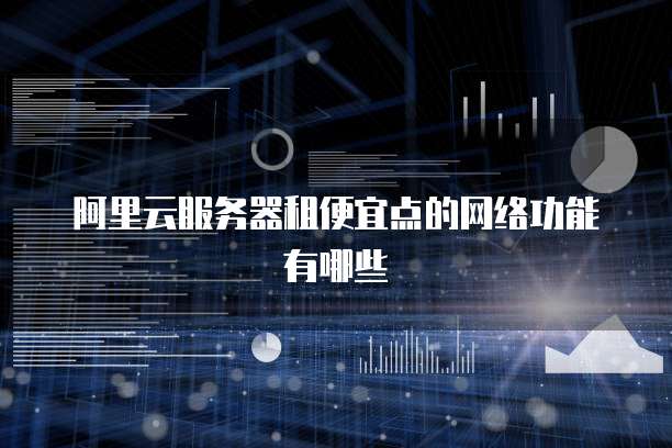 阿里云服务器租便宜点的网络功能有哪些