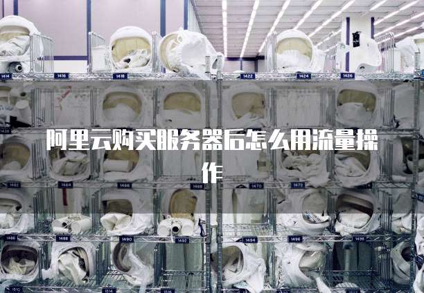 阿里云购买服务器后怎么用流量操作