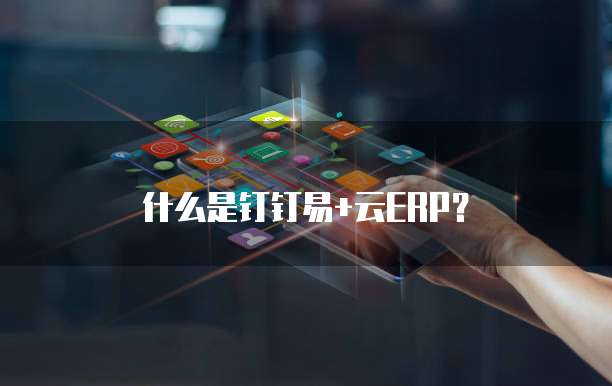 什么是钉钉易+云ERP？