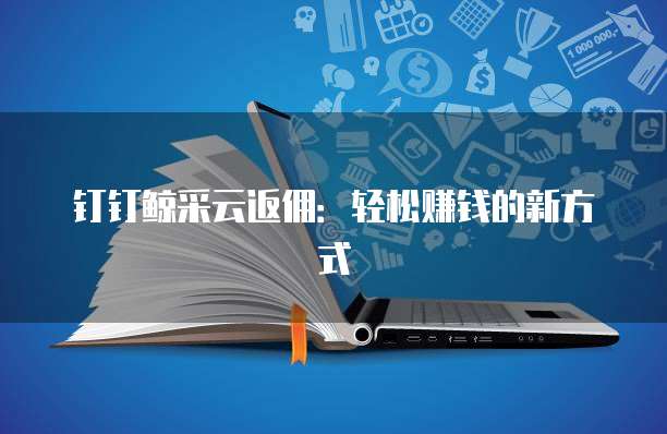 钉钉鲸采云返佣：轻松赚钱的新方式