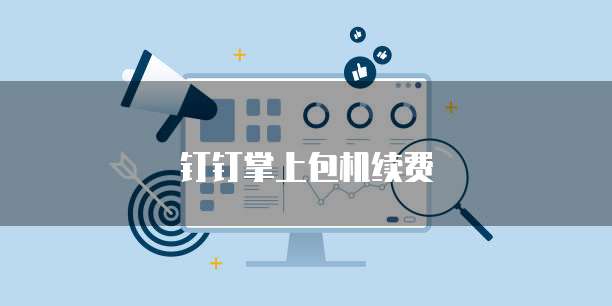 钉钉掌上包机续费