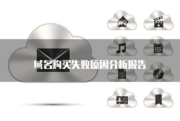 域名购买失败原因分析报告