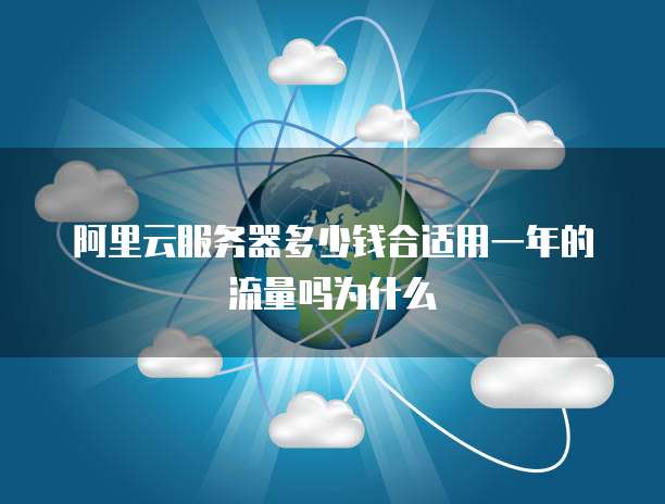 阿里云服务器多少钱合适用一年的流量吗为什么