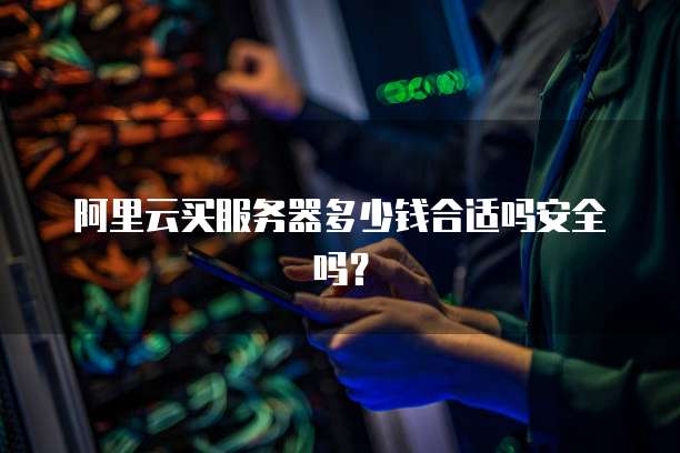 阿里云买服务器多少钱合适吗安全吗?