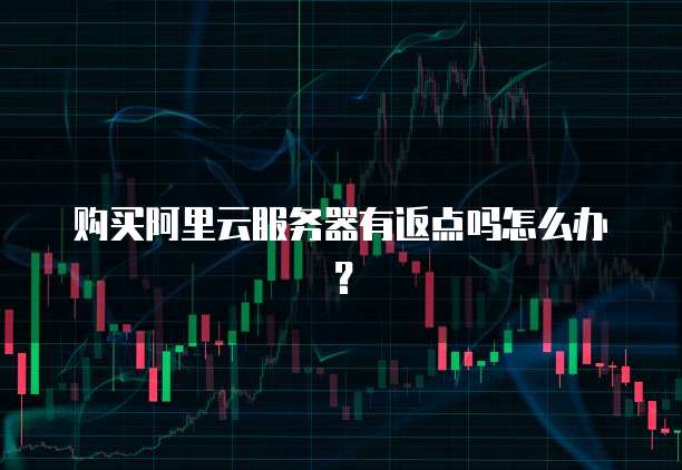 购买阿里云服务器有返点吗怎么办?