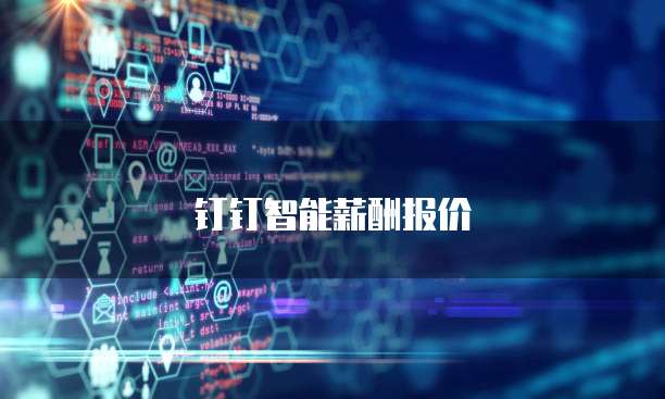 钉钉智能薪酬报价