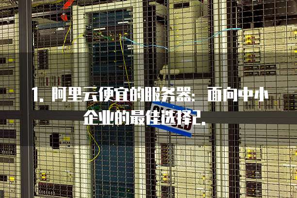 1. 阿里云便宜的服务器:面向中小企业的最佳选择2. �