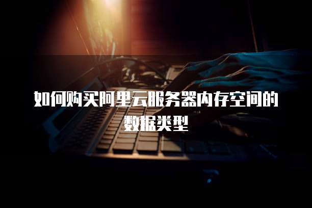 如何购买阿里云服务器内存空间的数据类型