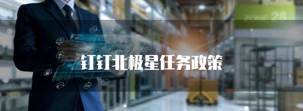 钉钉北极星任务政策