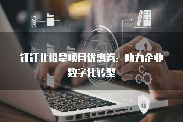 钉钉北极星项目优惠券:助力企业数字化转型