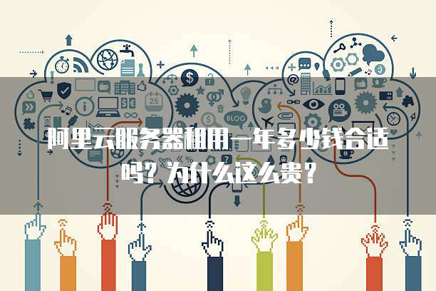 阿里云服务器租用一年多少钱合适吗?为什么这么贵?