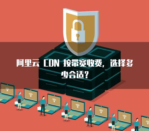阿里云 CDN 按带宽收费，选择多少合适？