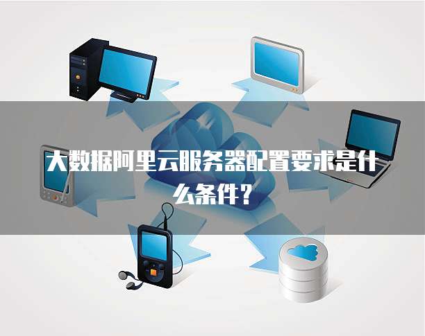 大数据阿里云服务器配置要求是什么条件?