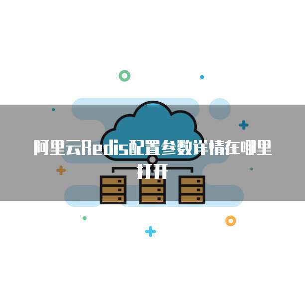 阿里云Redis配置参数详情在哪里打开