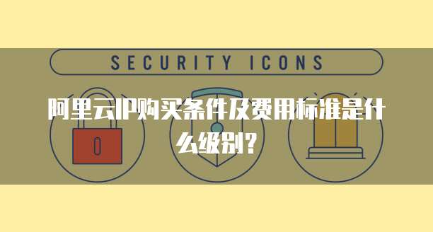 阿里云IP购买条件及费用标准是什么级别？
