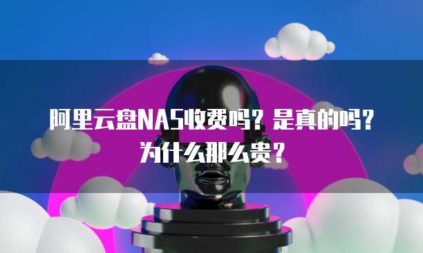 阿里云盘NAS收费吗?是真的吗?为什么那么贵?