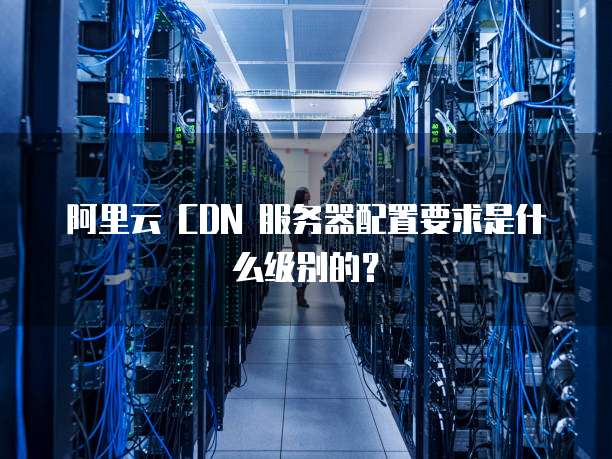 阿里云 CDN 服务器配置要求是什么级别的?