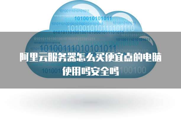 阿里云服务器怎么买便宜点的电脑使用吗安全吗