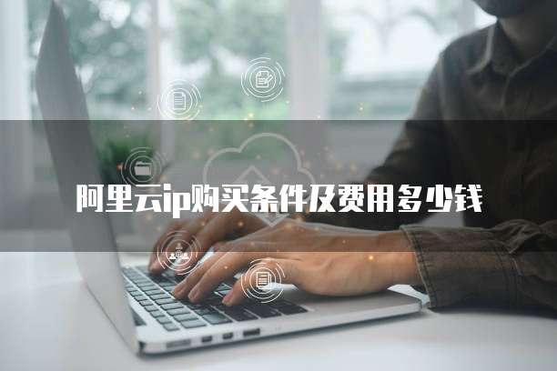阿里云ip购买条件及费用多少钱