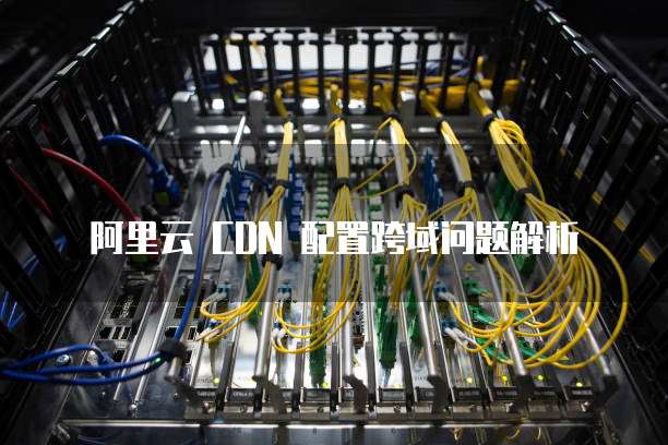 阿里云 CDN 配置跨域问题解析