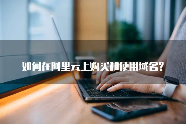 如何在阿里云上购买和使用域名？