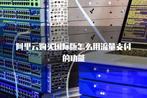 阿里云购买国际版怎么用流量支付的功能