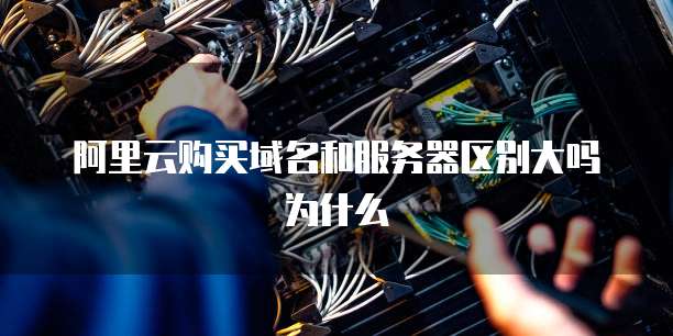 阿里云购买域名和服务器区别大吗为什么