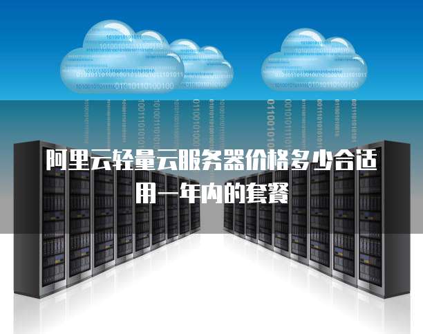 阿里云轻量云服务器价格多少合适用一年内的套餐