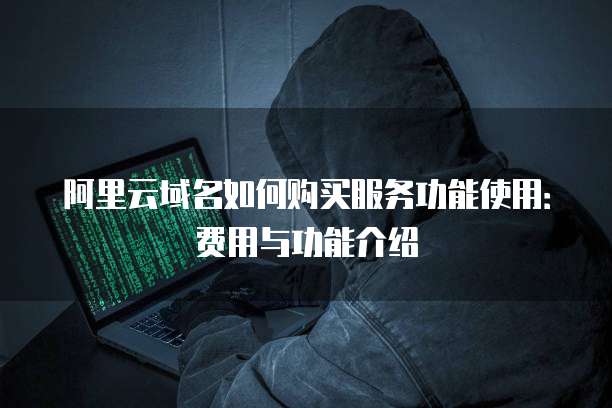 阿里云域名如何购买服务功能使用:费用与功能介绍