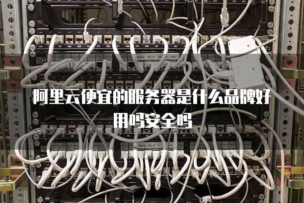 阿里云便宜的服务器是什么品牌好用吗安全吗