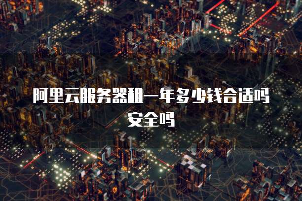 阿里云服务器租一年多少钱合适吗安全吗