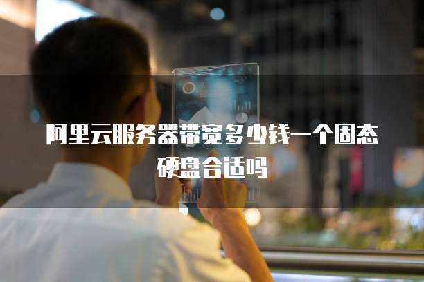 阿里云服务器带宽多少钱一个固态硬盘合适吗