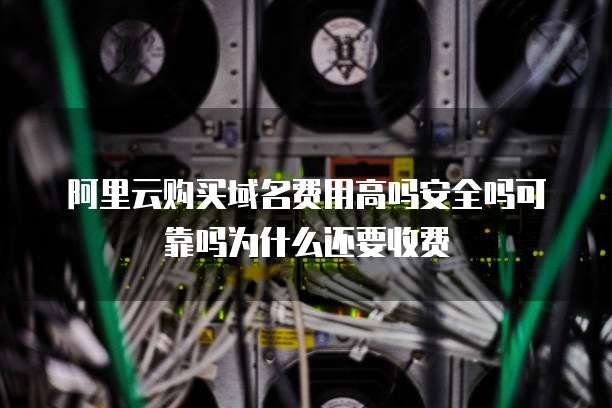 阿里云购买域名费用高吗安全吗可靠吗为什么还要收费