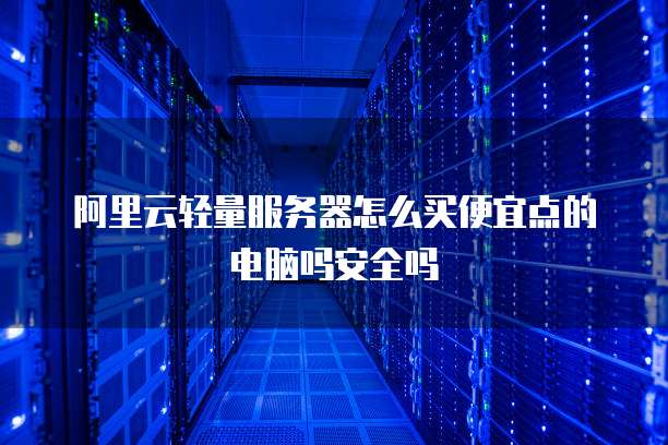 阿里云轻量服务器怎么买便宜点的电脑吗安全吗
