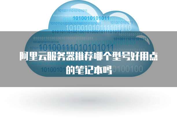 阿里云服务器推荐哪个型号好用点的笔记本吗