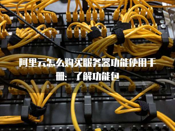 阿里云怎么购买服务器功能使用手册:了解功能包
