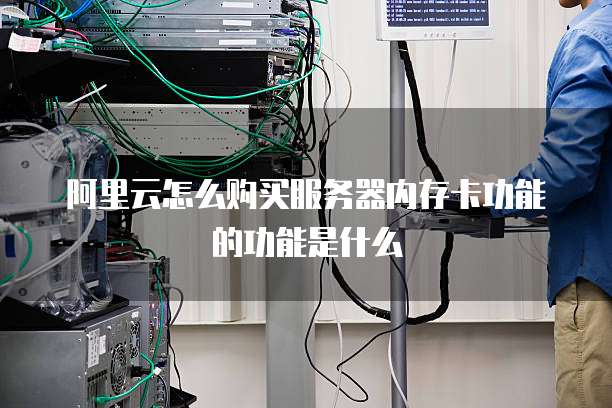 阿里云怎么购买服务器内存卡功能的功能是什么