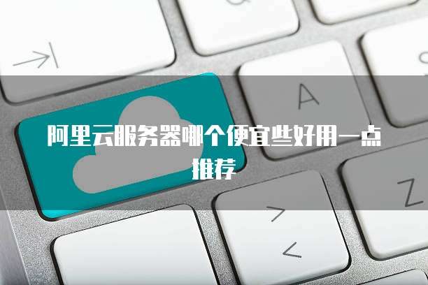 阿里云服务器哪个便宜些好用一点推荐