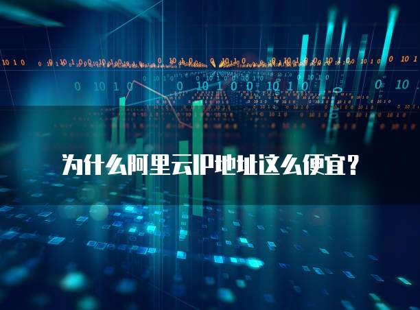 为什么阿里云IP地址这么便宜?